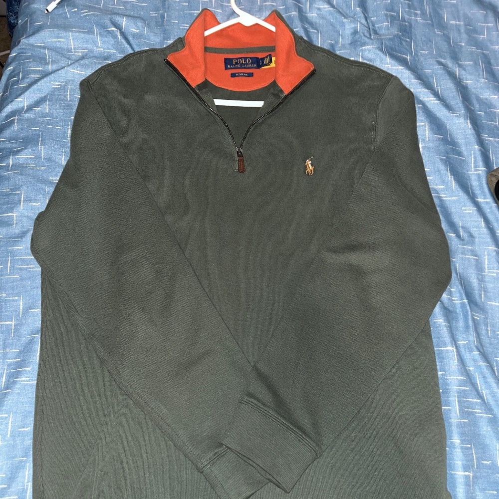 Ralph Lauren Quarter zip up sweater